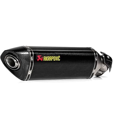 Amazon | AKRAPOVIC(アクラポヴィッチ) スリップオンマフラー チタン